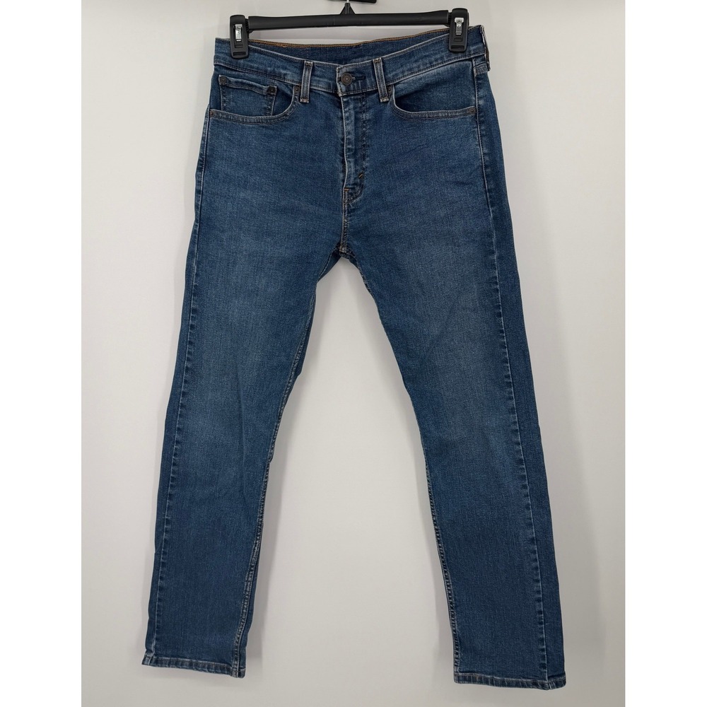 Levis 506 Straight Leg Jeans Mens 31x32 Medium Wash Denim Blue A7700-0002
